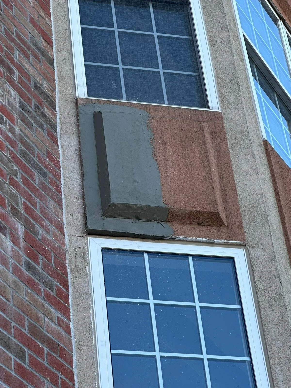 stucco on house